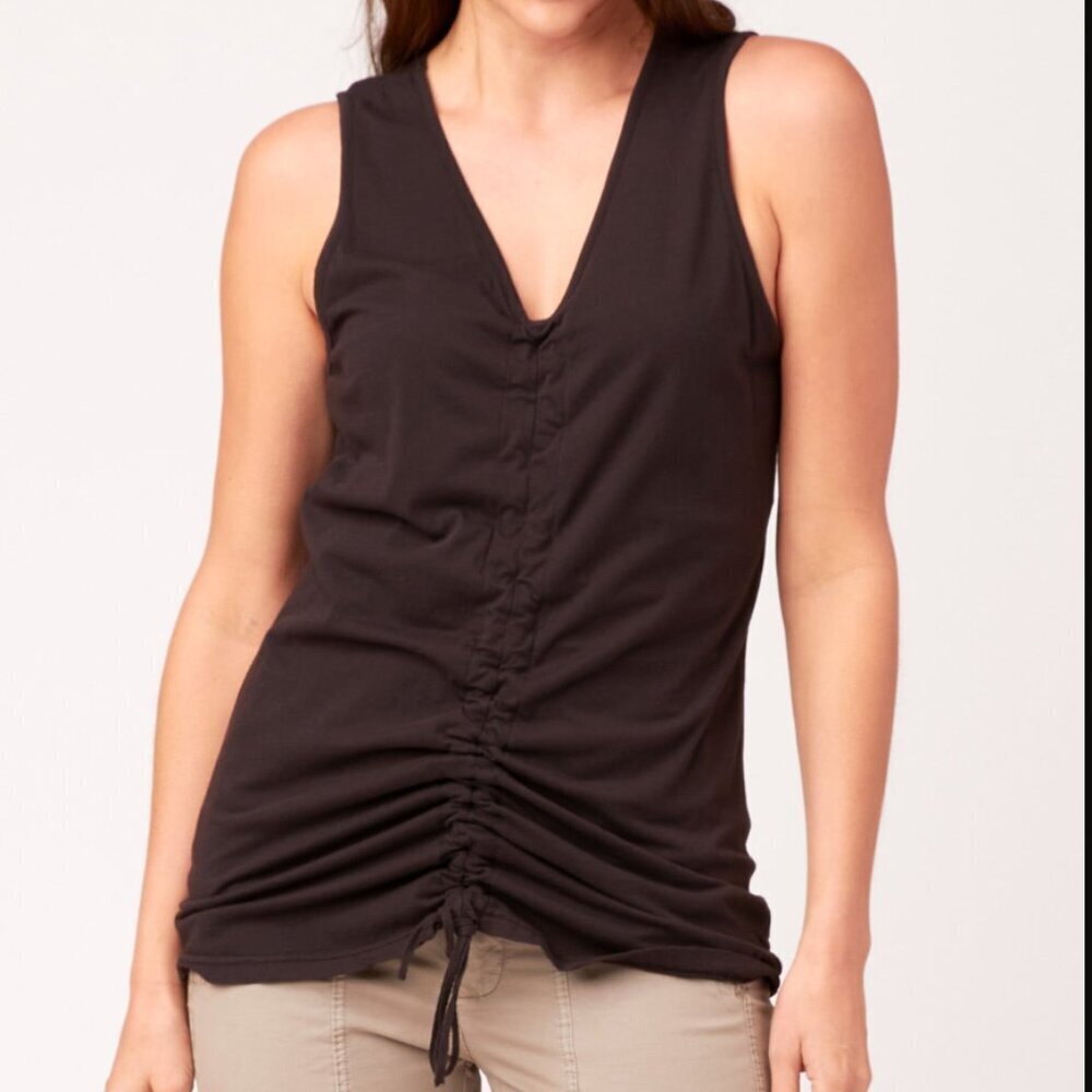 Esqualo Yanni Tank - Black - Small